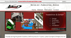 Desktop Screenshot of latestconceptsinc.com